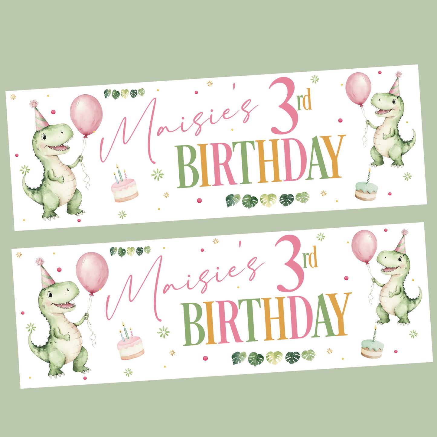 Personalised Banner For Children