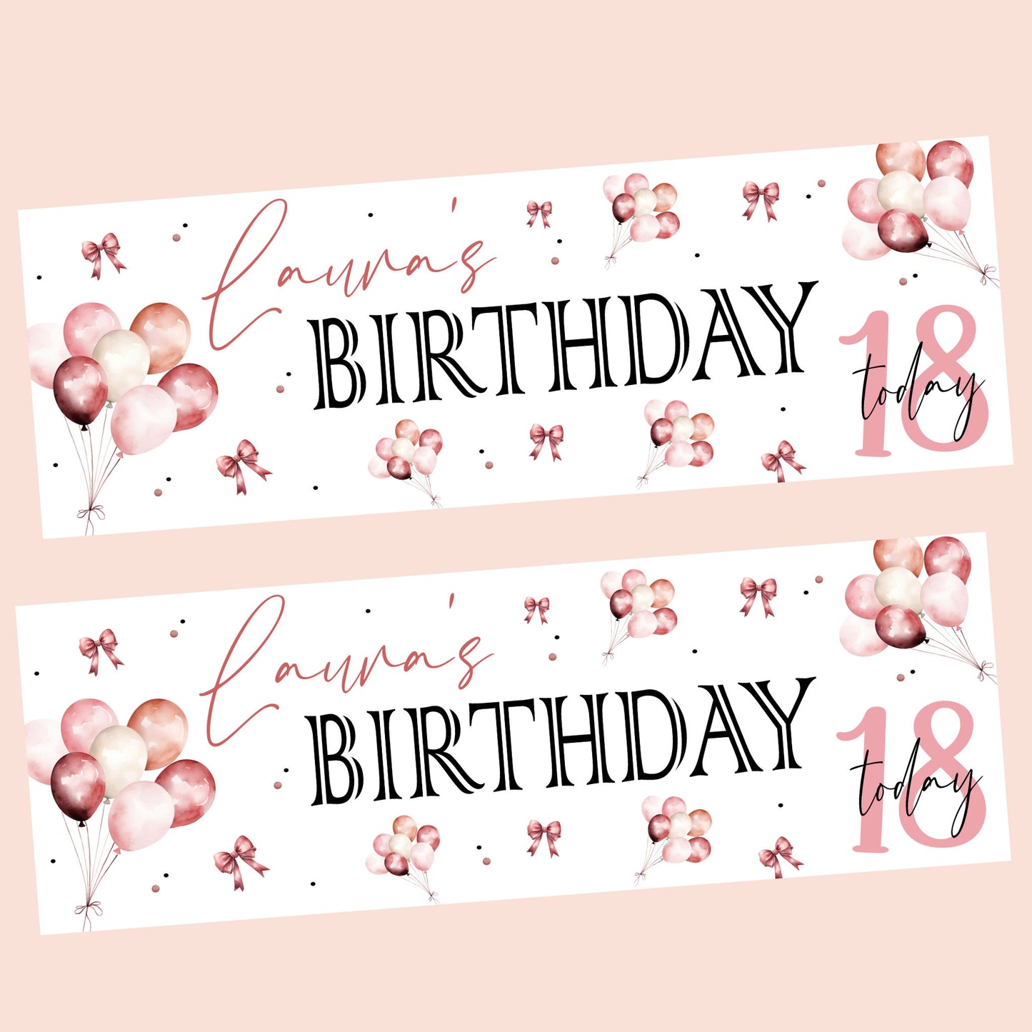 Personalised Banner For Her