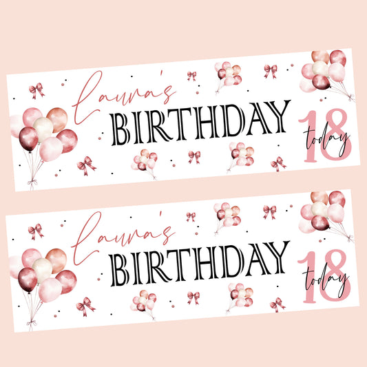 Personalised Banner For Her