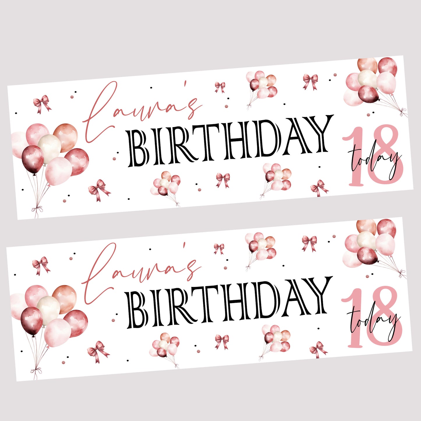 Personalised Banner For Her