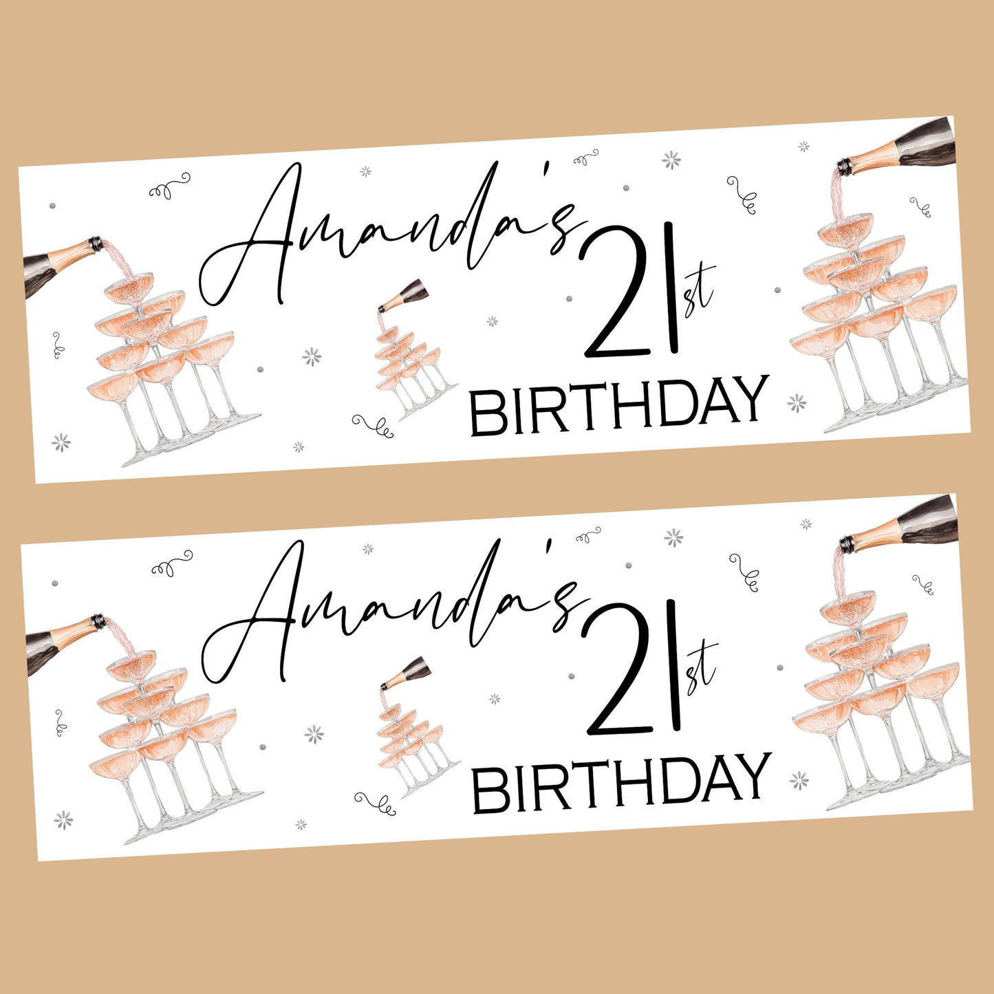 Personalised Banner For Her