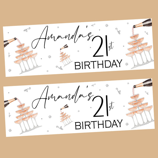 Personalised Banner For Her
