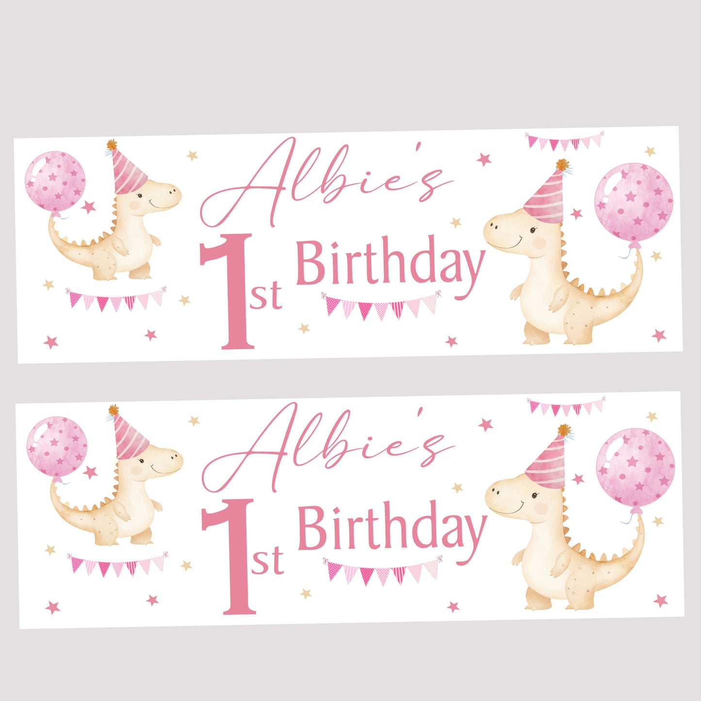 Personalised Banner For Children