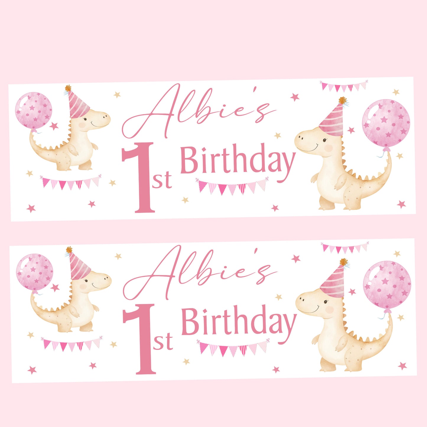 Personalised Banner For Children