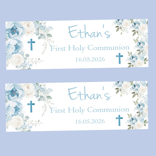 Personalised Banner Communion