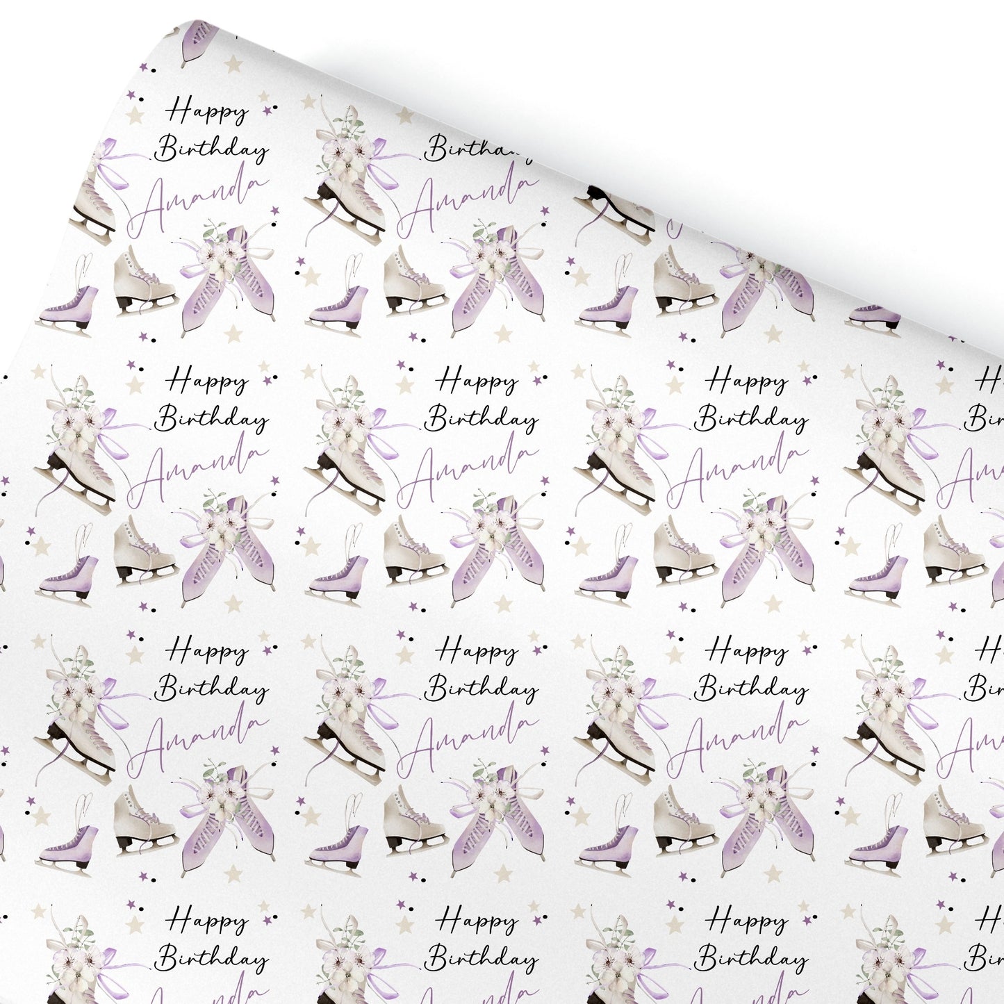 Personalised Birthday Gift Wrapping Paper For Her