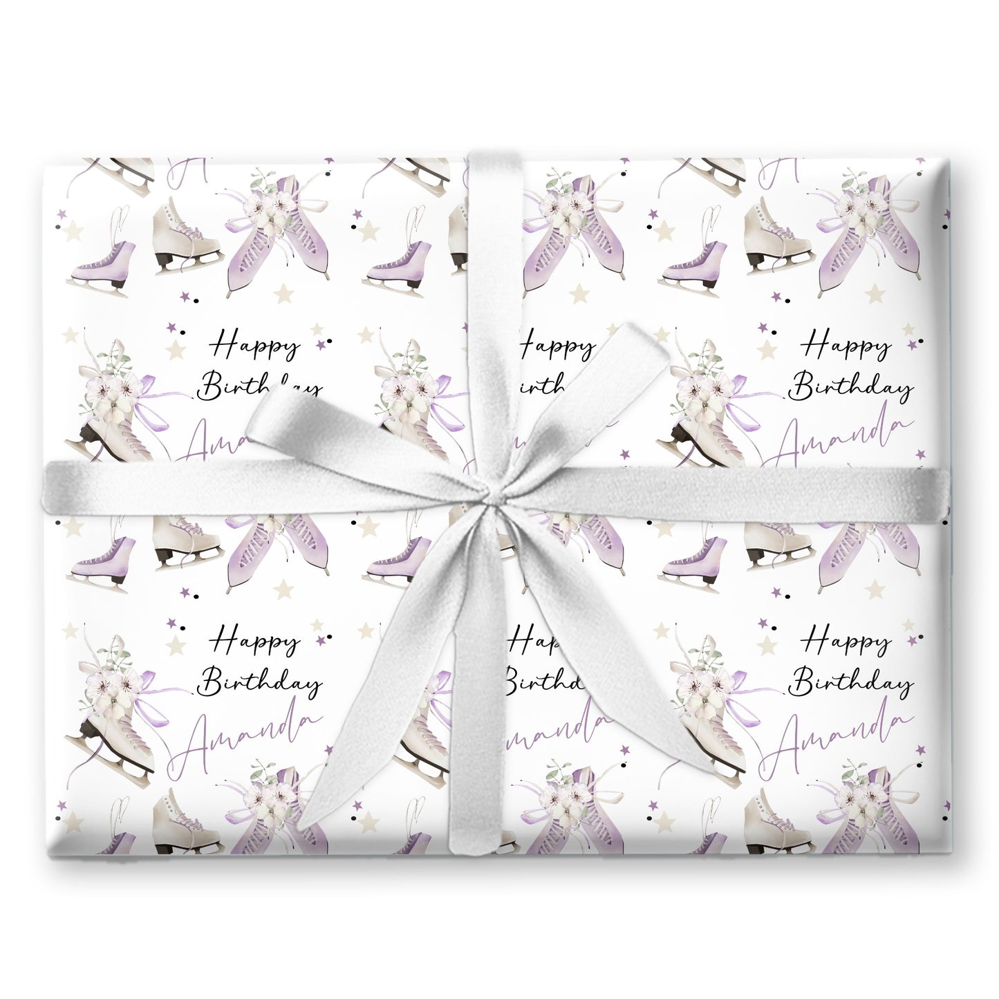 Personalised Birthday Gift Wrapping Paper For Her