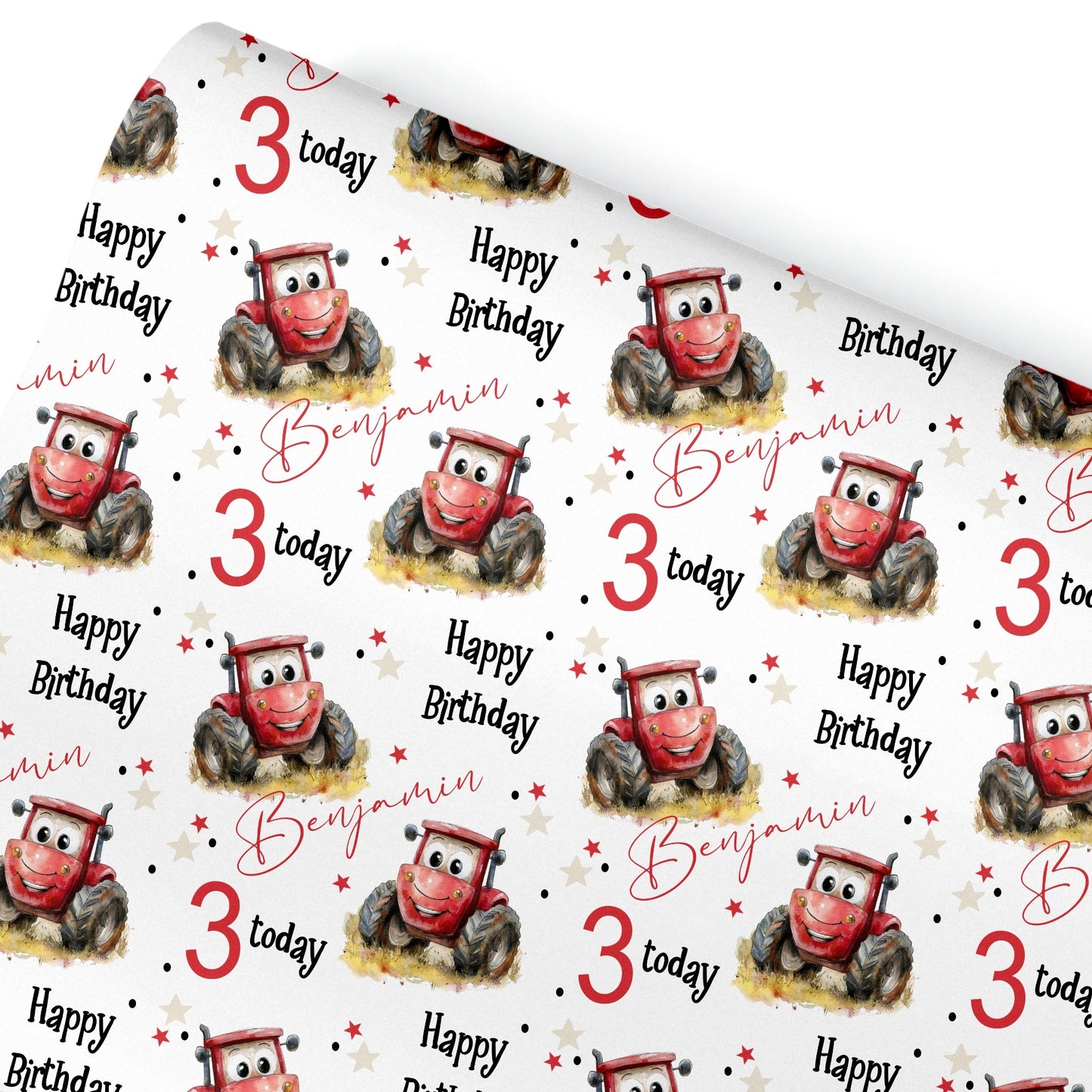 Personalised Birthday Gift Wrapping Paper For Her
