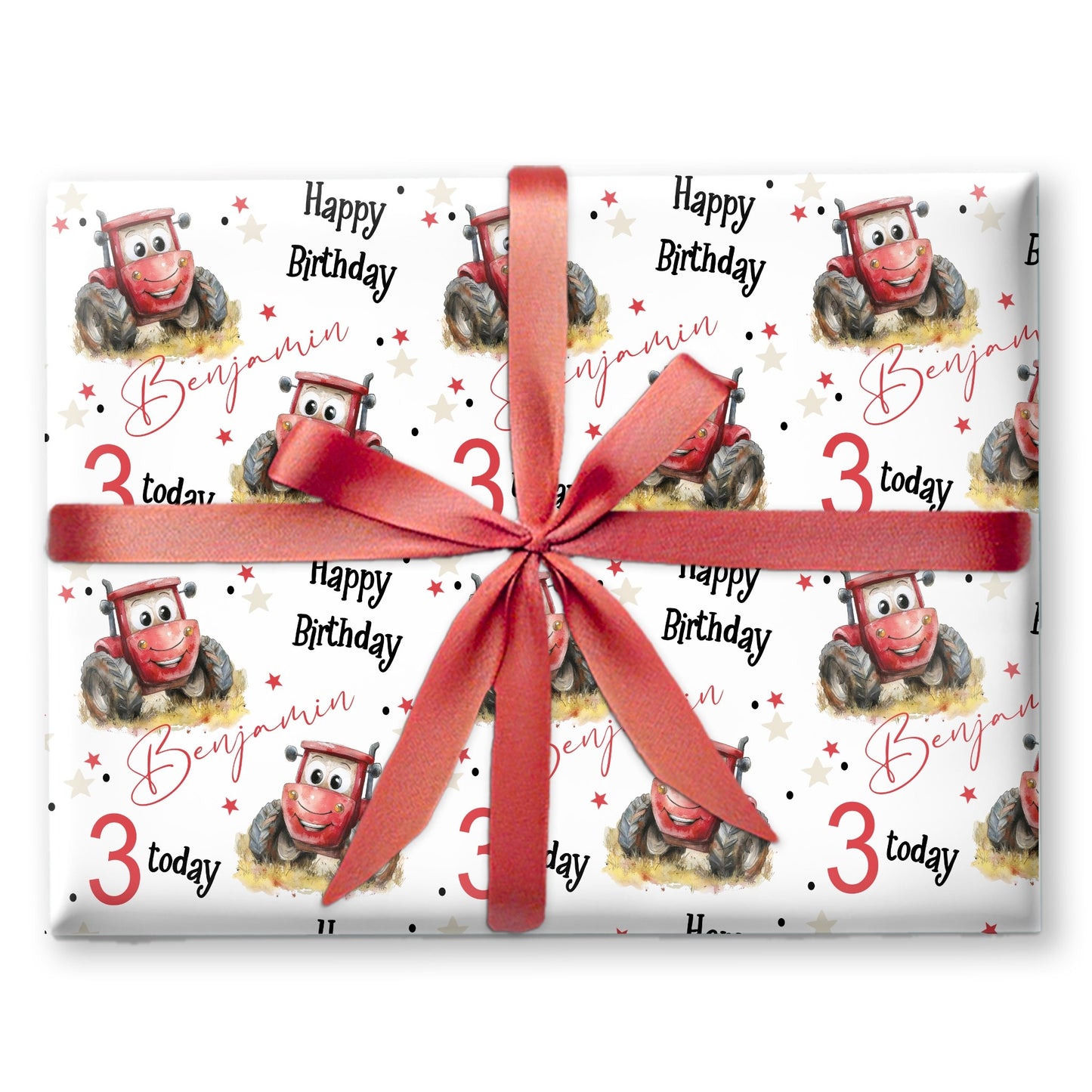 Personalised Birthday Gift Wrapping Paper For Her