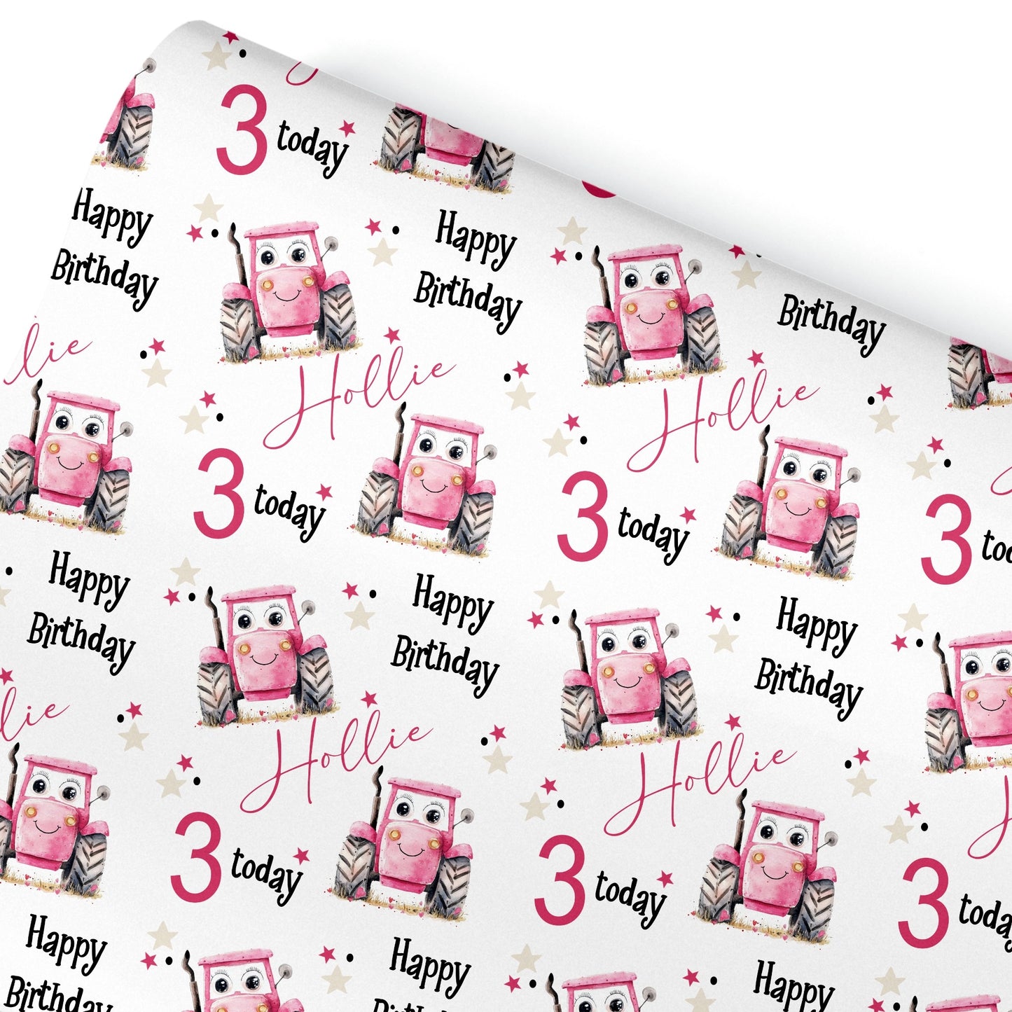 Personalised Birthday Gift Wrapping Paper For Her