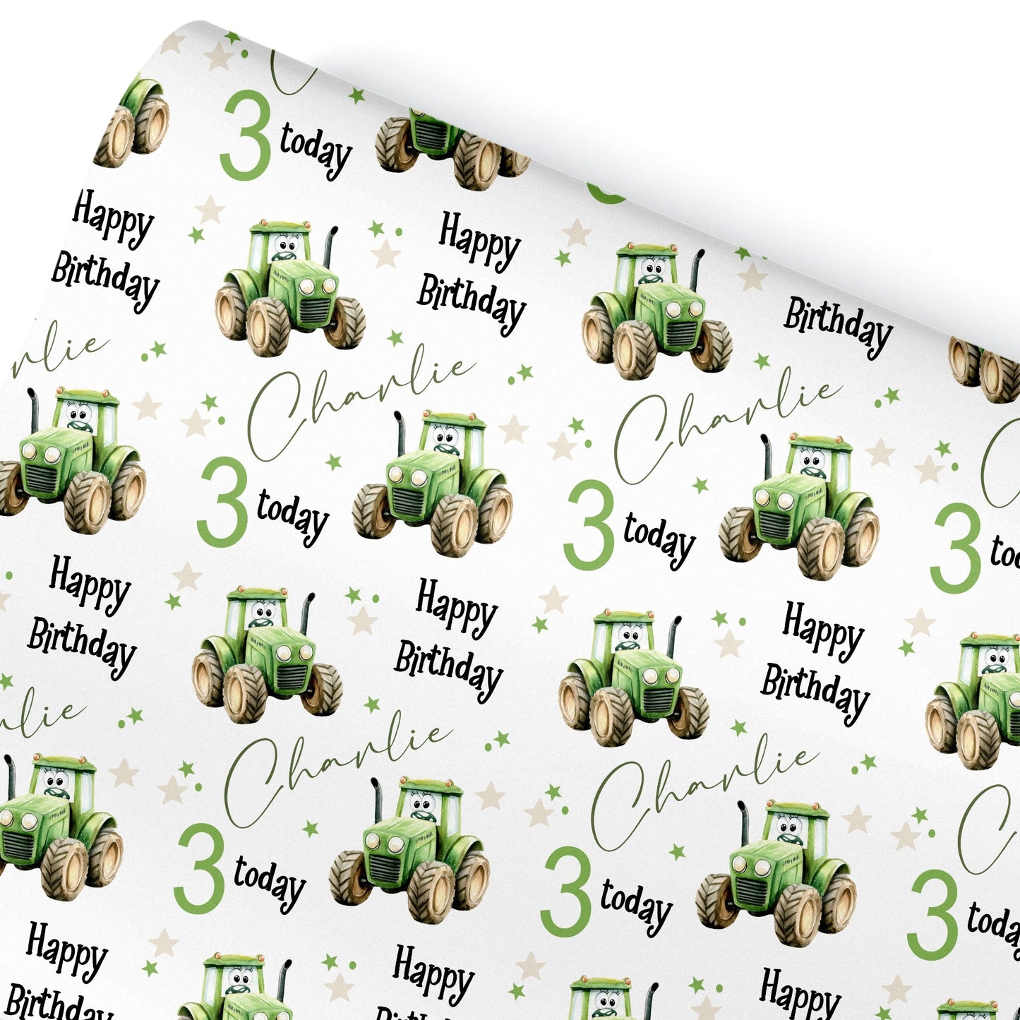 Personalised Birthday Gift Wrapping Paper For Her