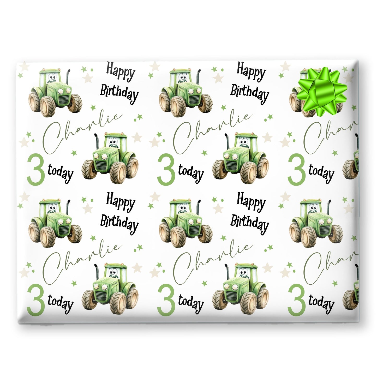 Personalised Birthday Gift Wrapping Paper For Her