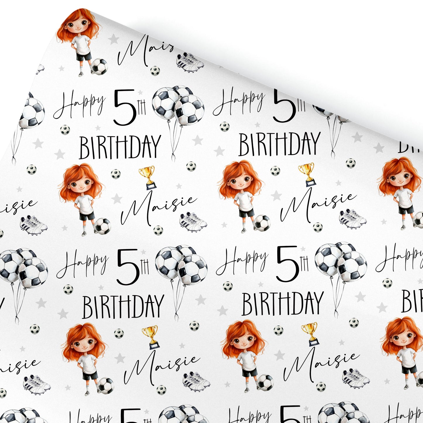 Personalised Children's Birthday Gift Wrapping Paper, Gift Wrap