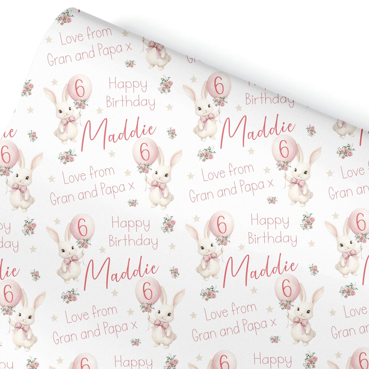 Personalised Children's Birthday Gift Wrapping Paper, Gift Wrap