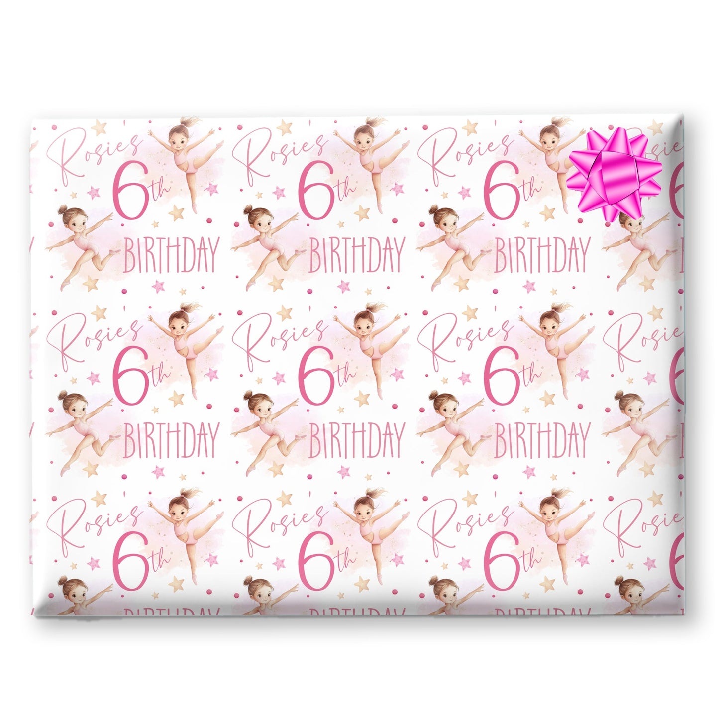 Personalised Birthday Gift Wrapping Paper For Her