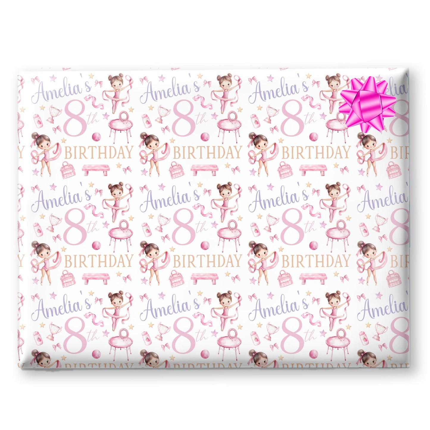 Personalised Birthday Gift Wrapping Paper For Her