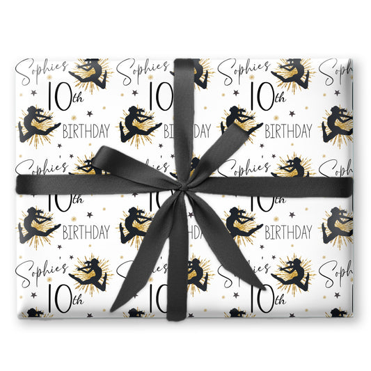 Personalised Birthday Gift Wrapping Paper For Her
