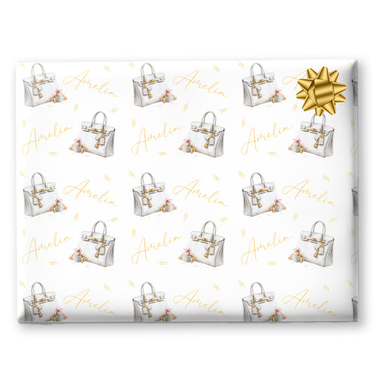 Personalised Birthday Gift Wrapping Paper For Her