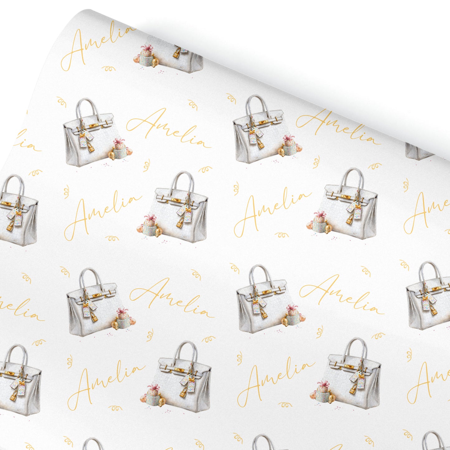 Personalised Birthday Gift Wrapping Paper For Her