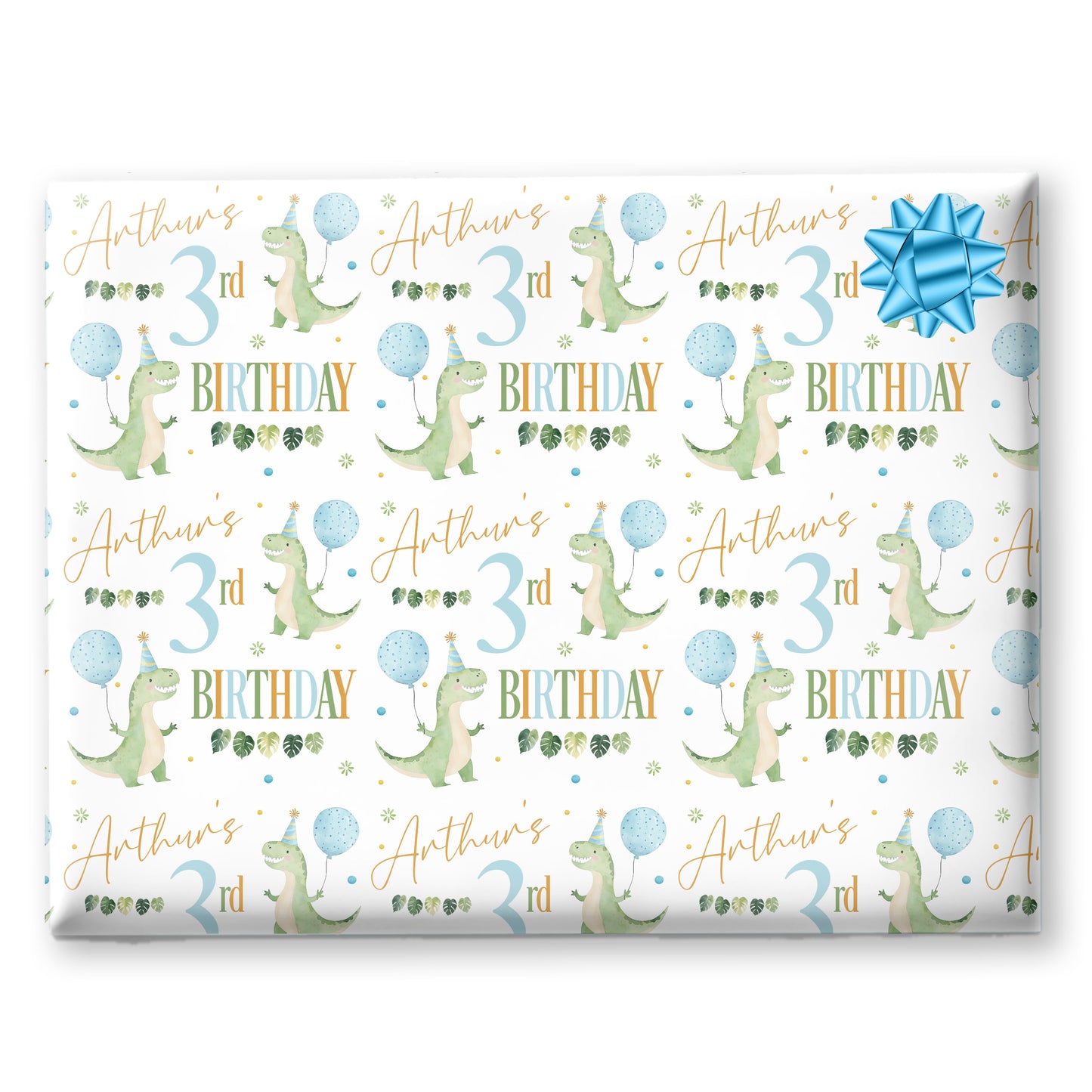 Personalised Children's Birthday Gift Wrapping Paper, Gift Wrap
