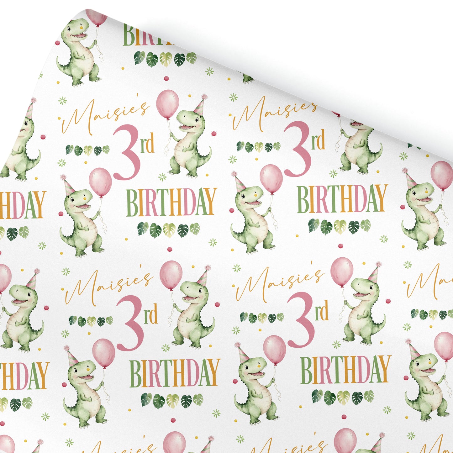 Personalised Children's Birthday Gift Wrapping Paper, Gift Wrap