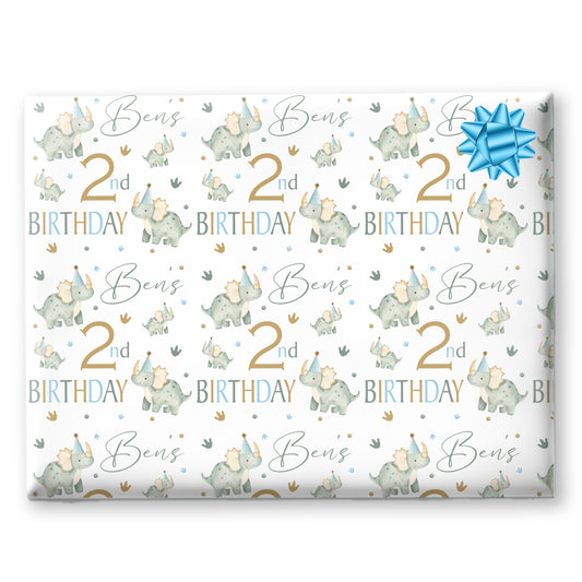Personalised Children's Birthday Gift Wrapping Paper, Gift Wrap
