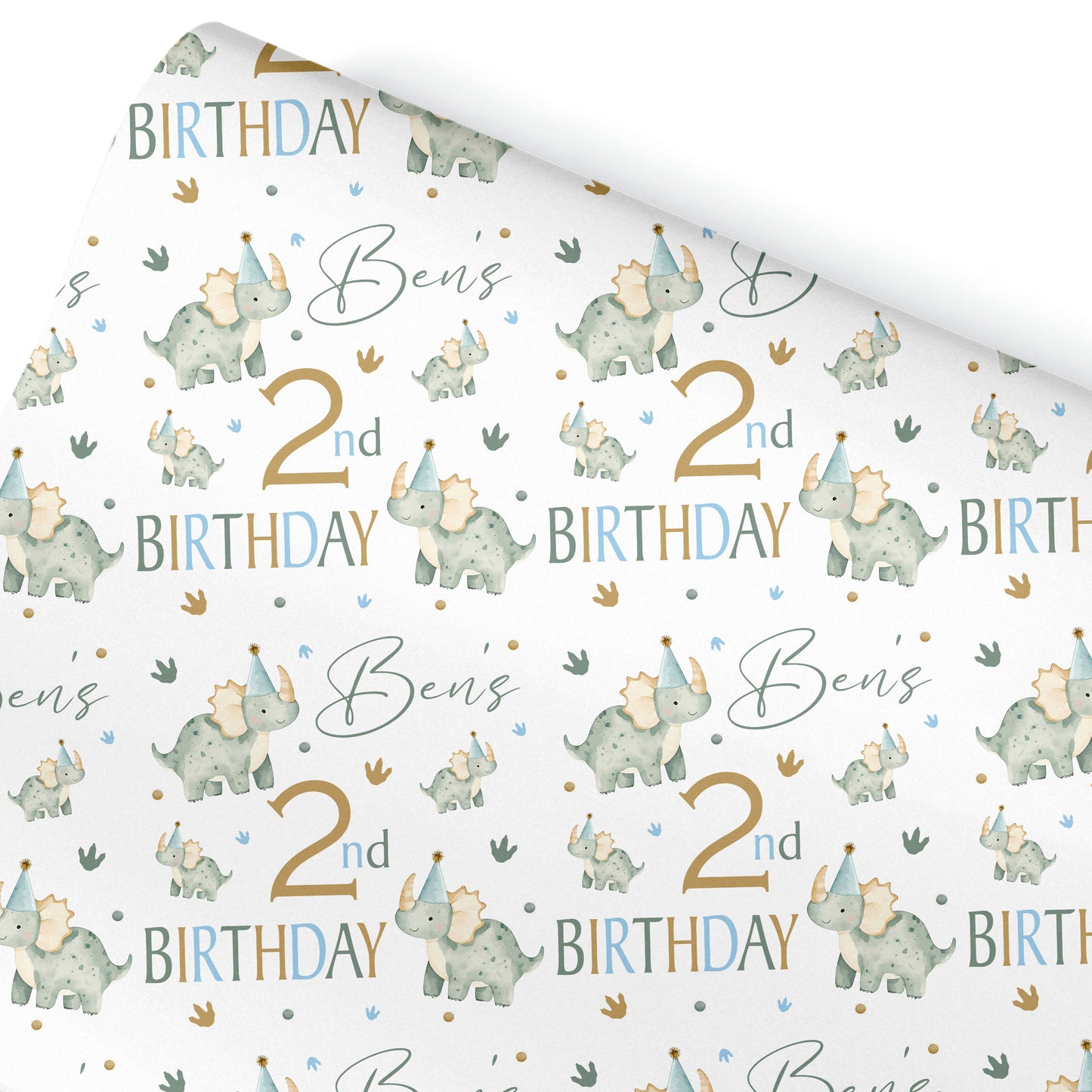 Personalised Children's Birthday Gift Wrapping Paper, Gift Wrap