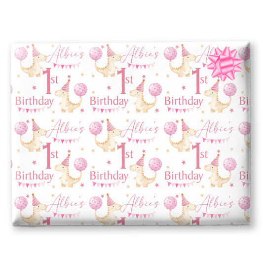Personalised Children's Birthday Gift Wrapping Paper, Gift Wrap
