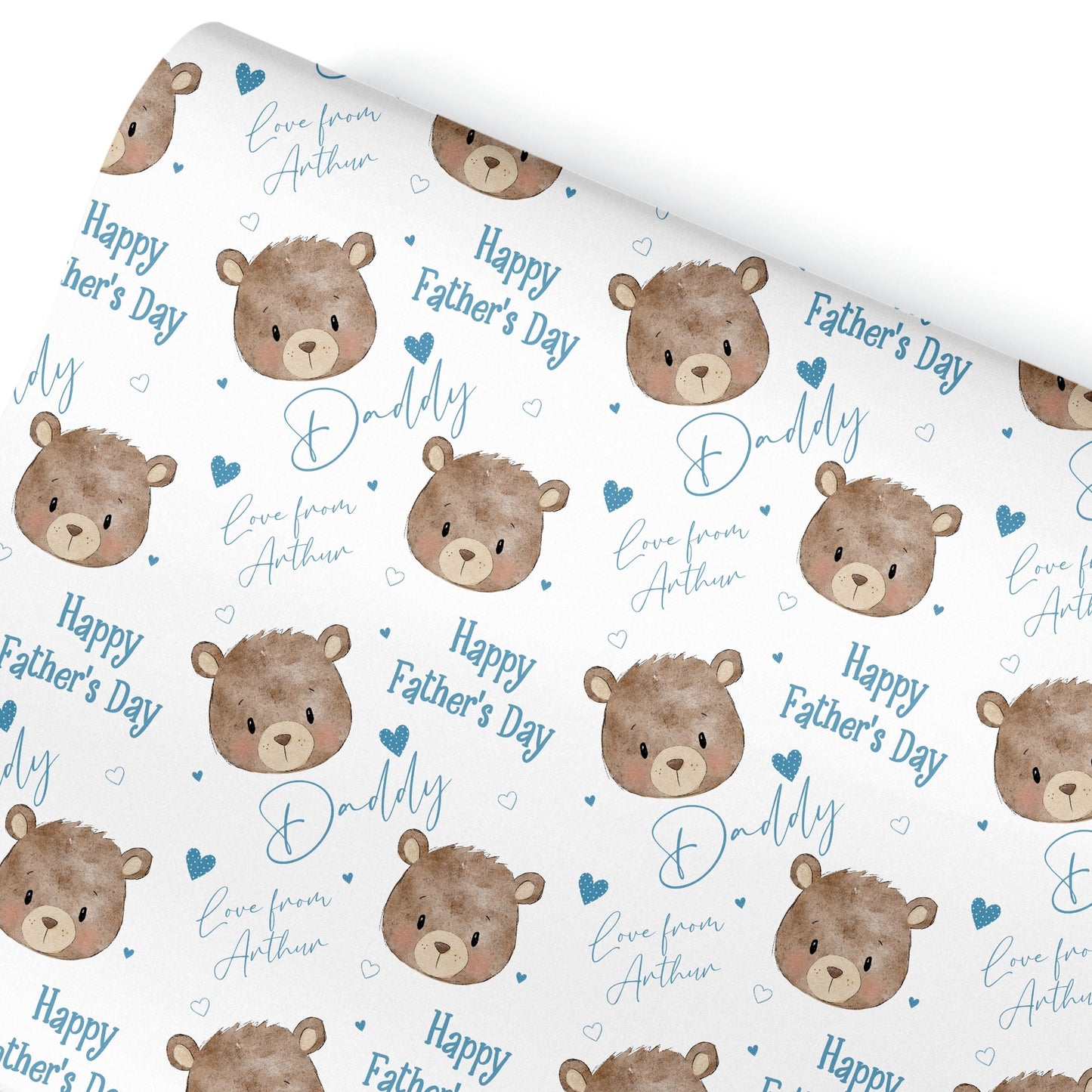 Personalised Gift Wrapping Paper Fathers Day