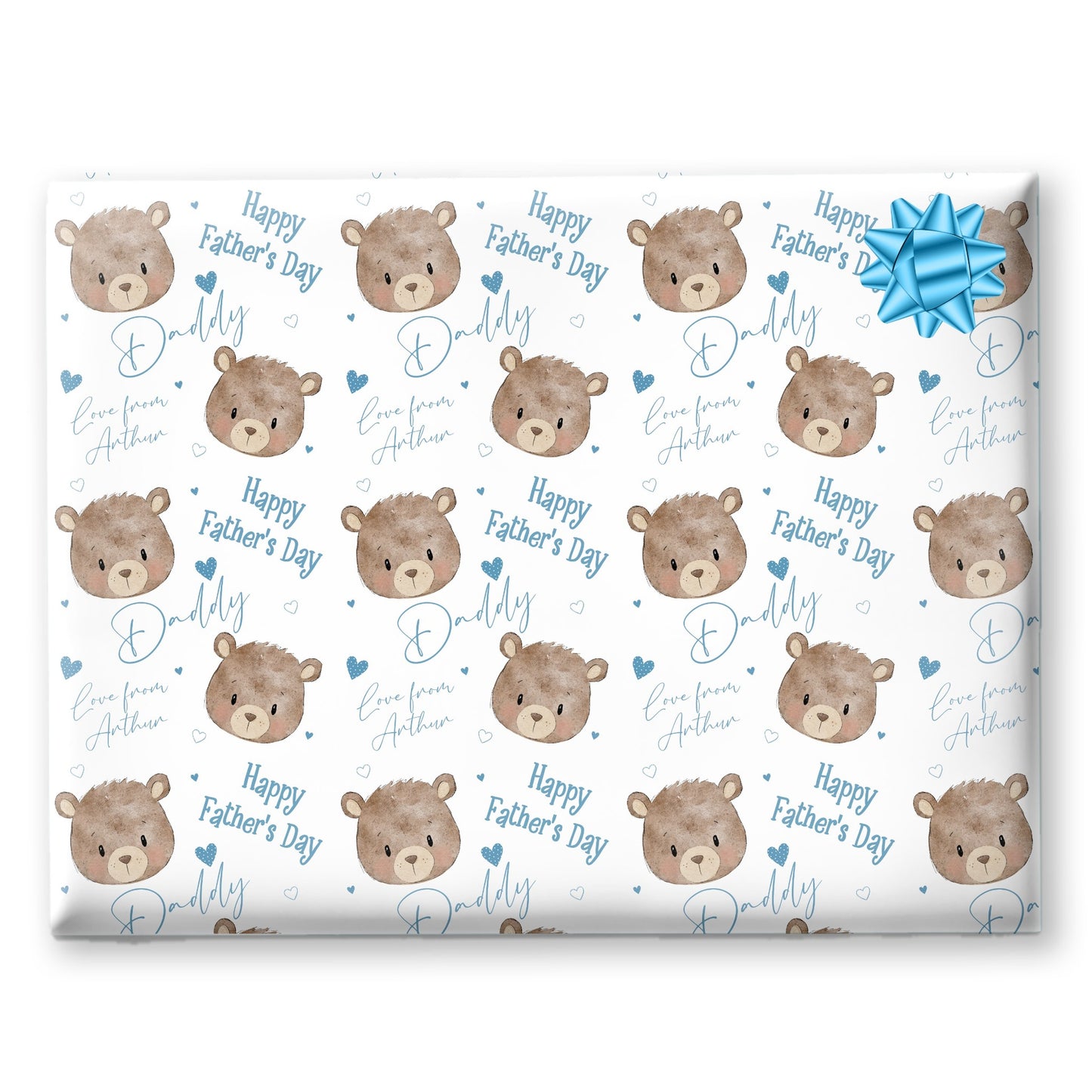 Personalised Gift Wrapping Paper Fathers Day