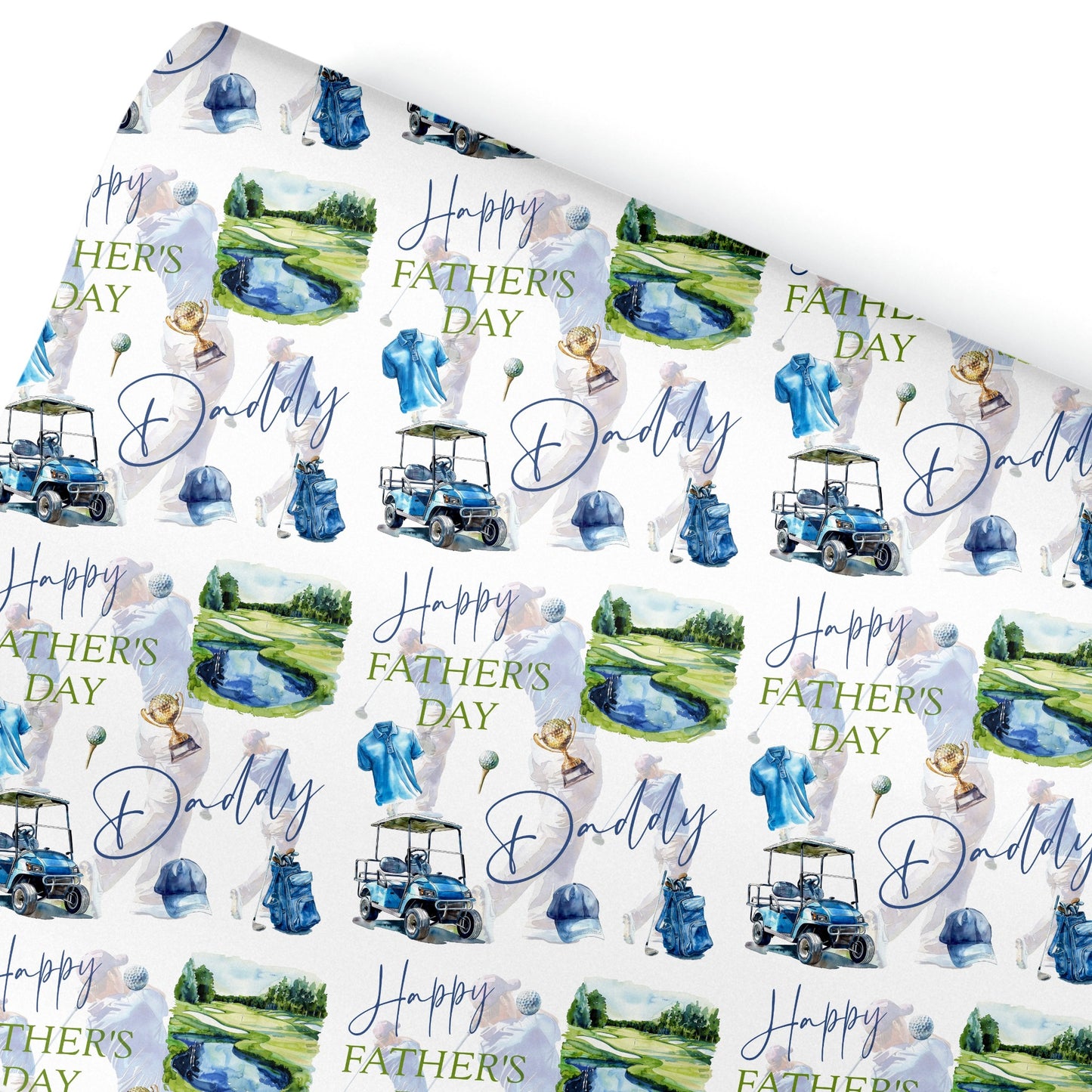Personalised Gift Wrapping Paper Fathers Day