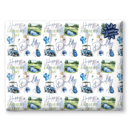 Personalised Gift Wrapping Paper Fathers Day