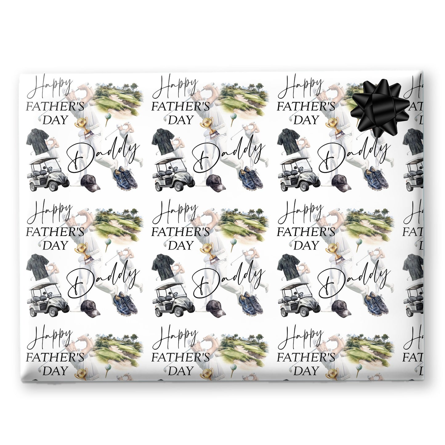 Personalised Gift Wrapping Paper Fathers Day