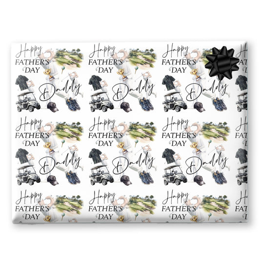 Personalised Gift Wrapping Paper Fathers Day