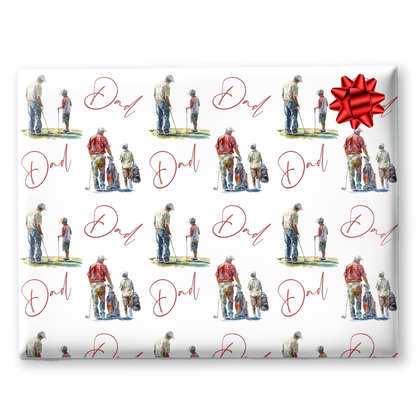 Personalised Gift Wrapping Paper Fathers Day