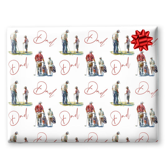 Personalised Gift Wrapping Paper Fathers Day