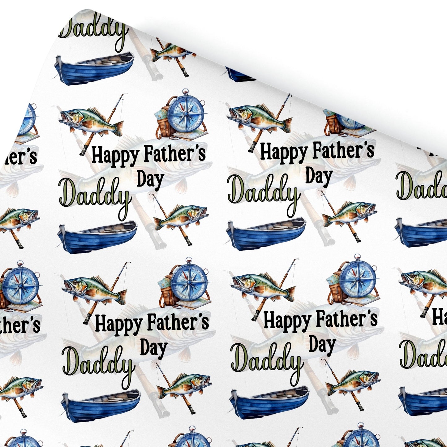 Personalised Gift Wrapping Paper Fathers Day