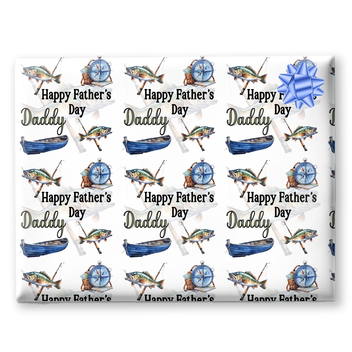 Personalised Gift Wrapping Paper Fathers Day