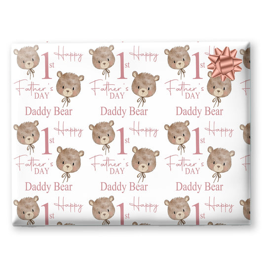 Personalised Gift Wrapping Paper Fathers Day