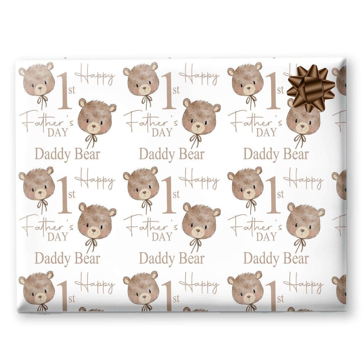 Personalised Gift Wrapping Paper Fathers Day