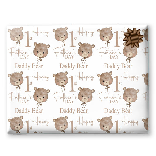 Personalised Gift Wrapping Paper Fathers Day