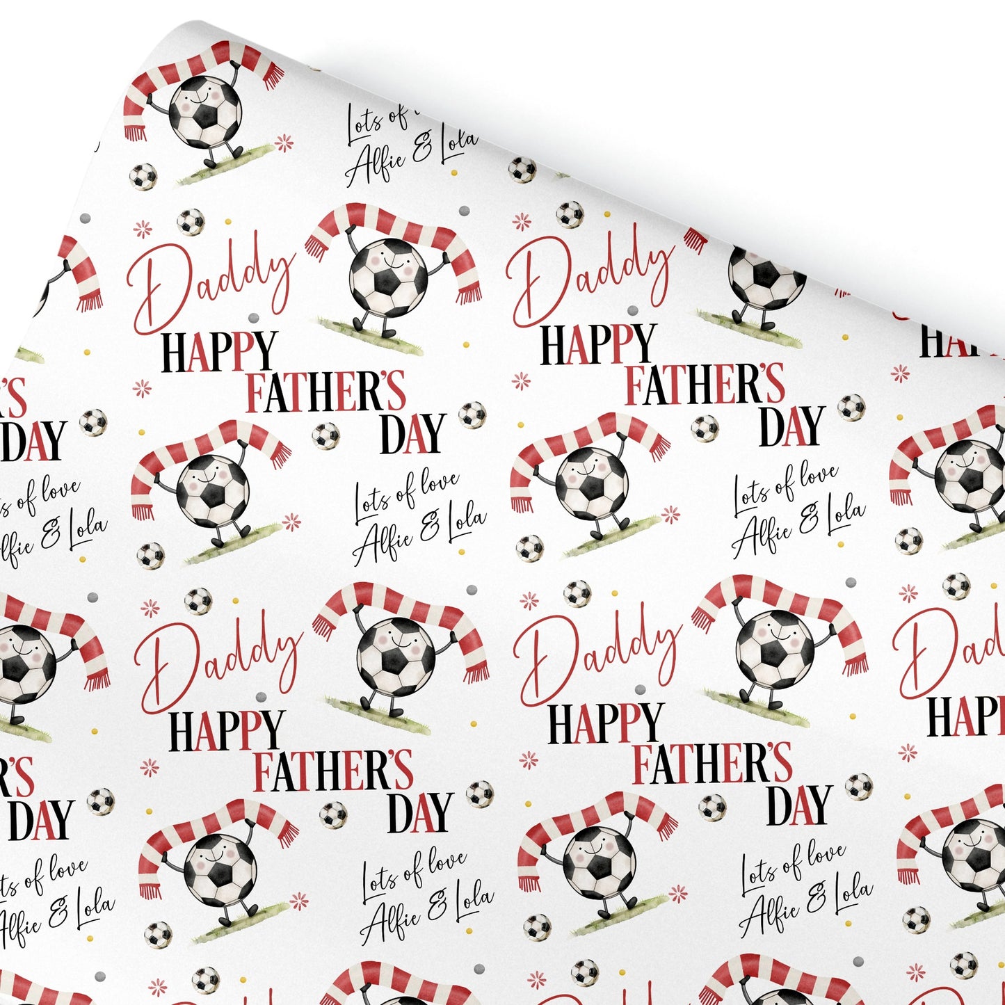 Personalised Gift Wrapping Paper Fathers Day