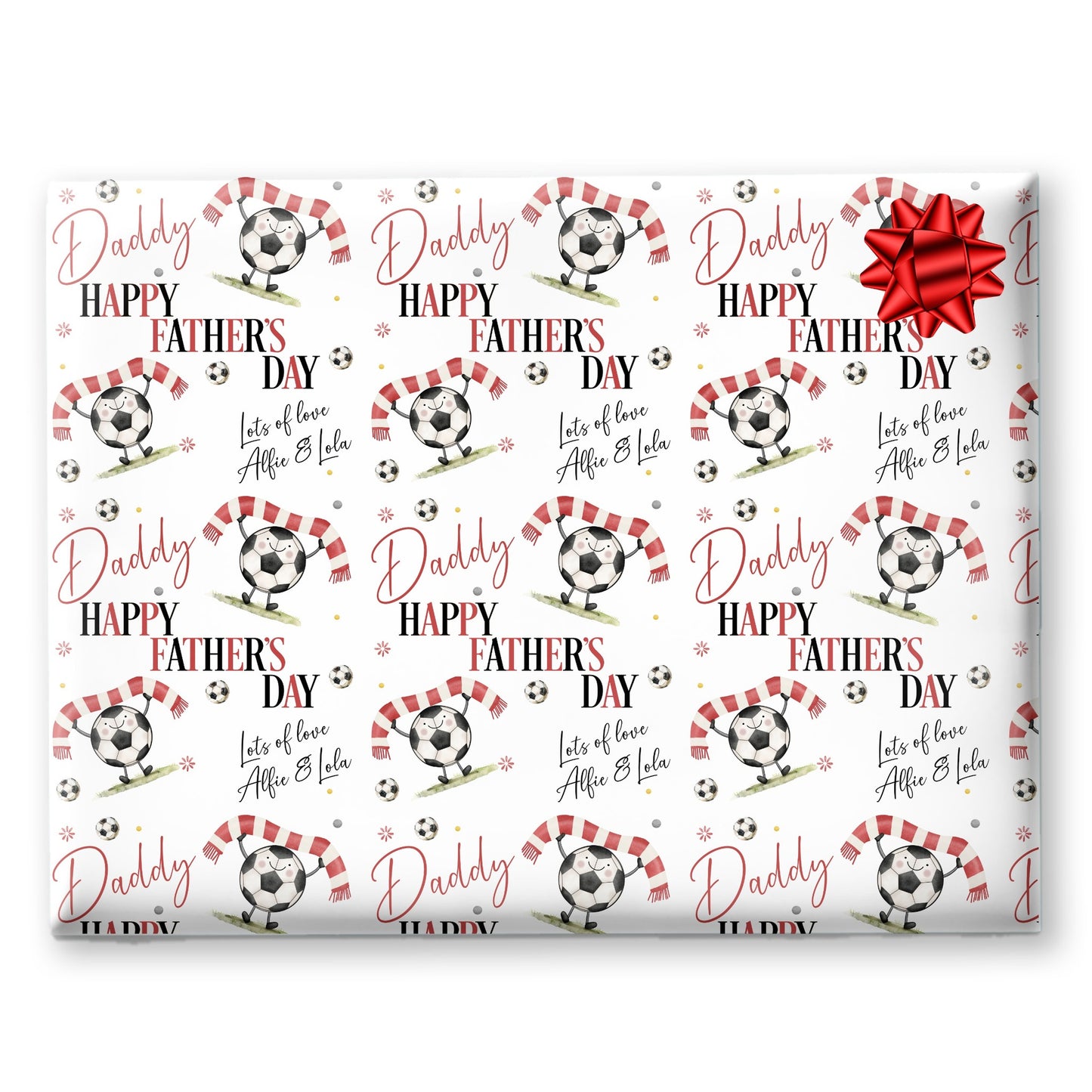 Personalised Gift Wrapping Paper Fathers Day