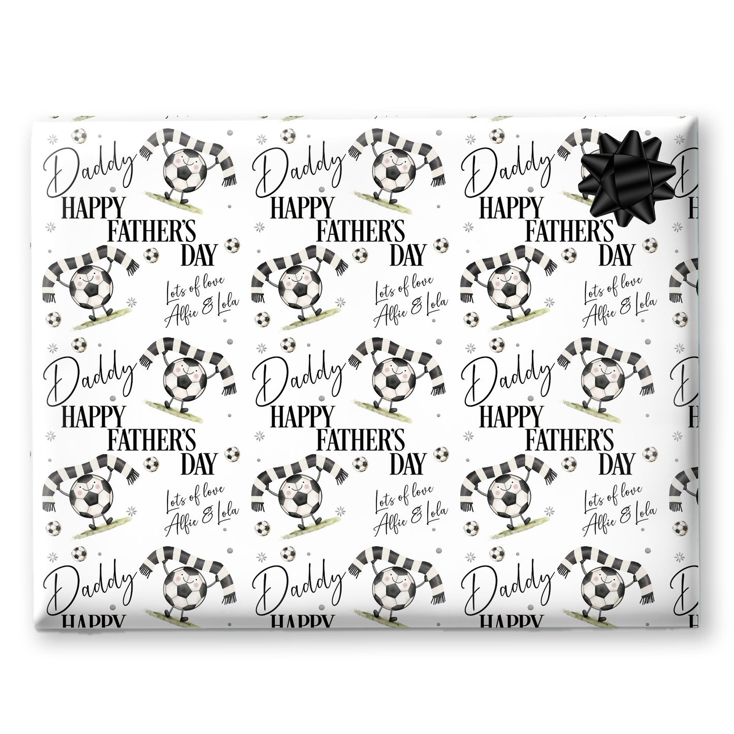 Personalised Gift Wrapping Paper Fathers Day
