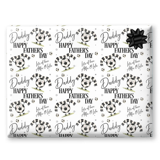 Personalised Gift Wrapping Paper Fathers Day