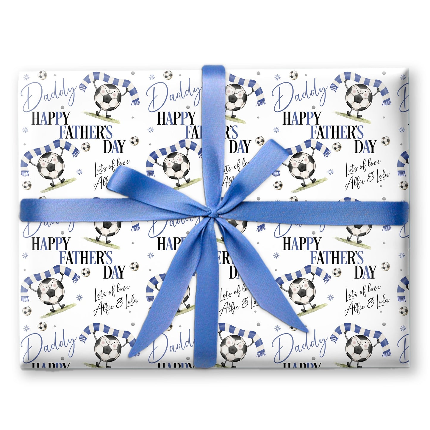 Personalised Gift Wrapping Paper Fathers Day