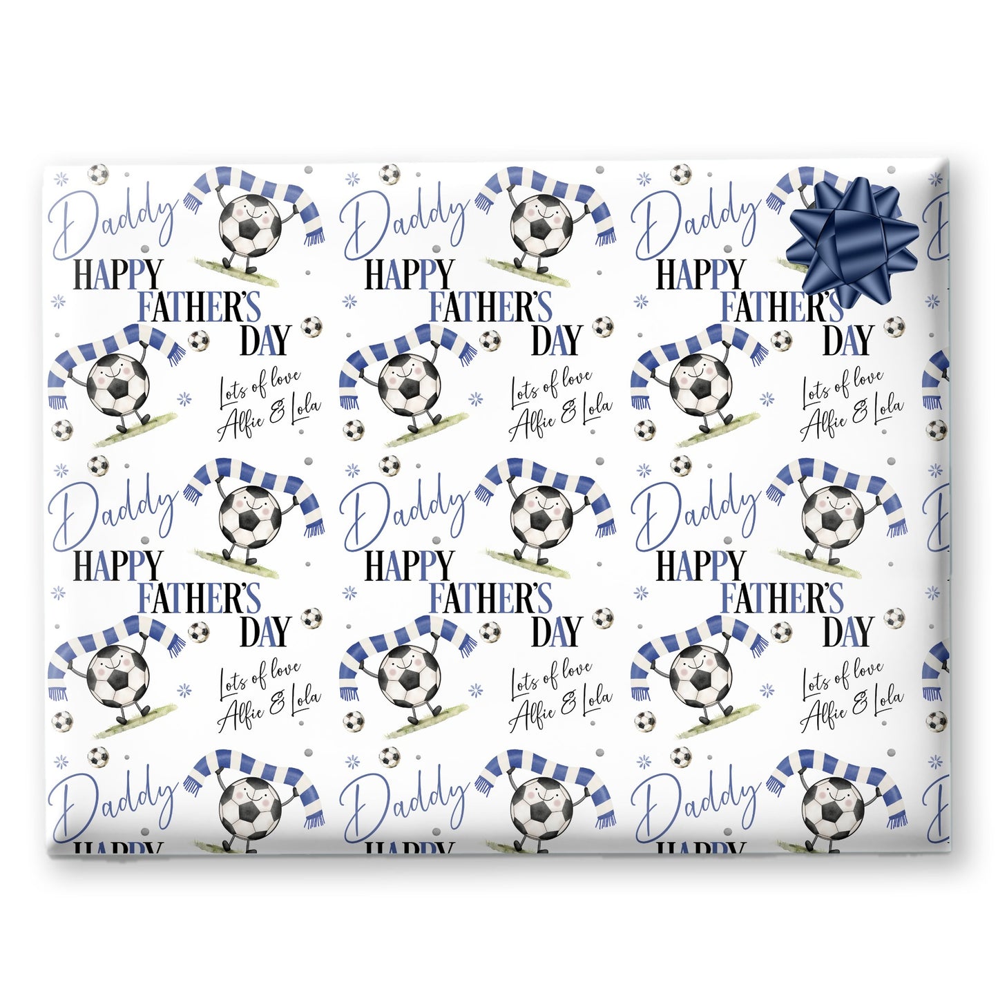 Personalised Gift Wrapping Paper Fathers Day