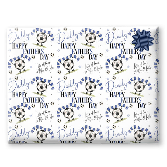 Personalised Gift Wrapping Paper Fathers Day