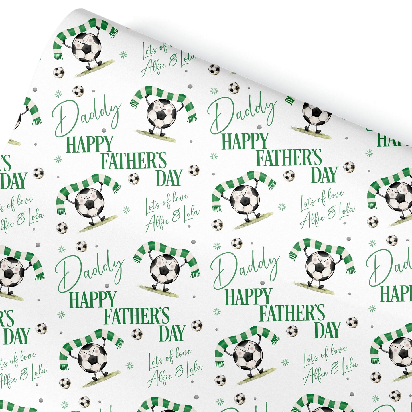 Personalised Gift Wrapping Paper Fathers Day