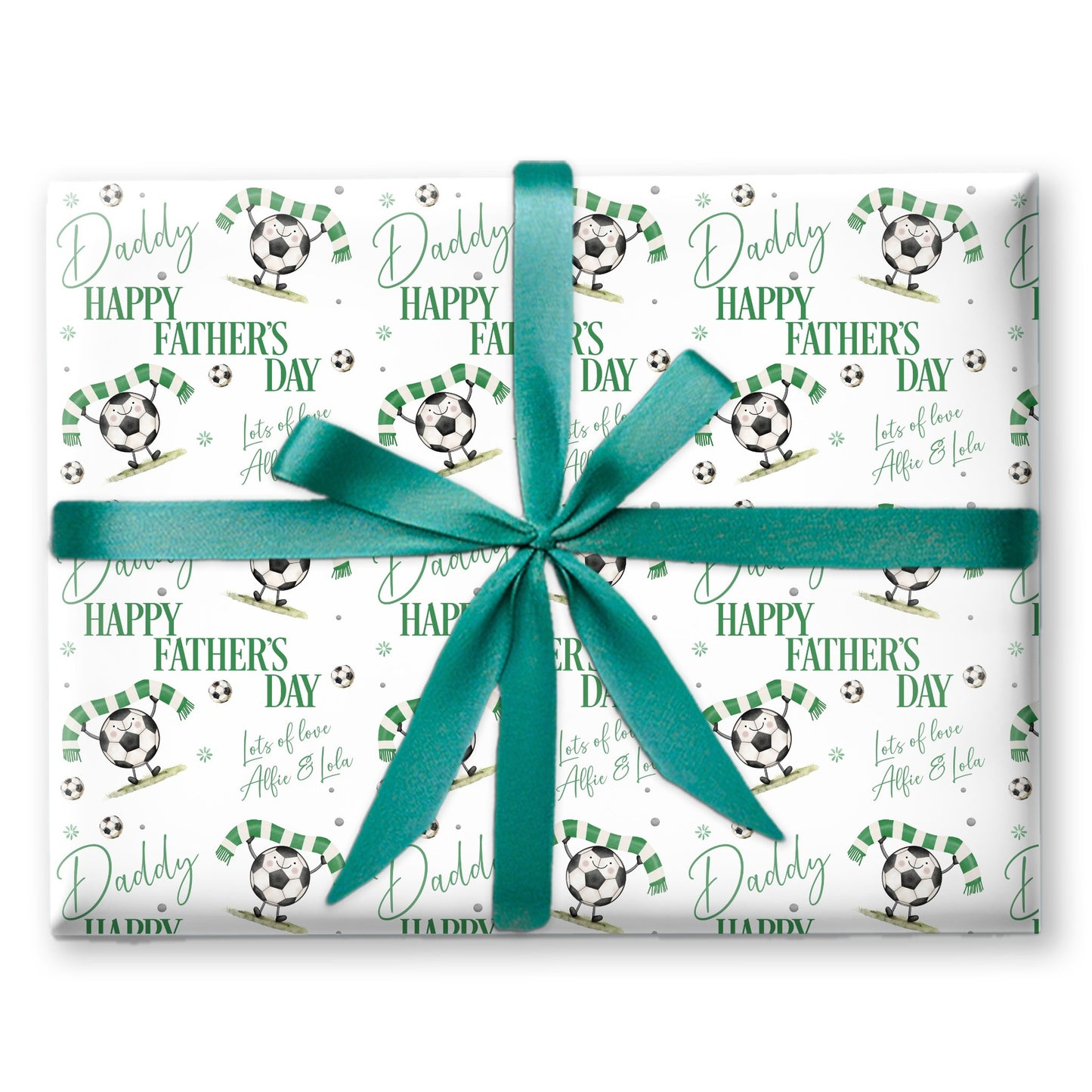 Personalised Gift Wrapping Paper Fathers Day
